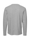 Männer Basic-Longsleeve hellgrau meliert