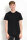 Männer Fit-T-Shirt schwarz 3XL