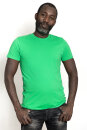 Männer Fit T-Shirt grasgrün L
