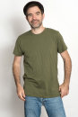 Männer Fit T-Shirt oliv/military L