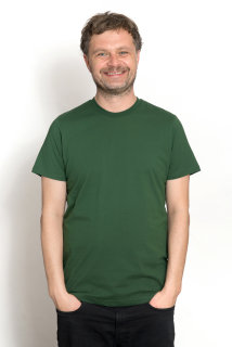 Männer Fit T-Shirt bottle green