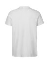 Männer Fit T-Shirt weiß XL