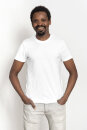 Männer Fit T-Shirt weiß 3XL