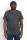 Salvage Unisex Recycling T-Shirt schwarz melange