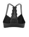 Spitzen-Bustier black L