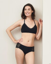 Spitzen-Bustier black L