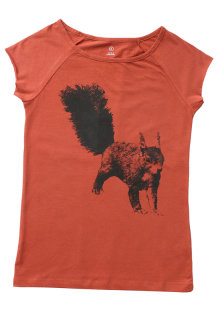 Frauenshirt Eichhörnchen foxy