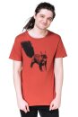 Männershirt Eichhörnchen foxy XL