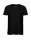 Männer-Fit-T-Shirt mit V-Ausschnitt schwarz S