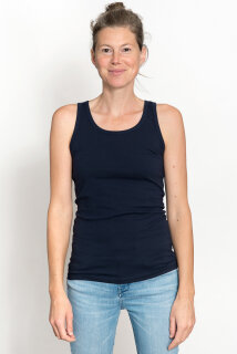 Frauen Tank Top navy M