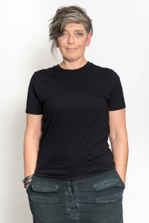 Salvage Unisex Recycling T-Shirt schwarz