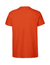 Männer Fit T-Shirt Orange
