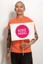 Männer Fit T-Shirt Orange