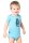 Babybody Eule Hellblau