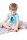 Babybody Eule Hellblau