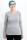 Basic-Longsleeve graumeliert M