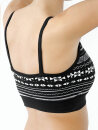 Bustier mit geometrischem Muster M