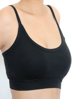 Bio-Bustier schwarz L
