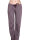 Damen Jacquardhose aubergine M