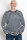 Männer Basic-Longsleeve dunkelblau-weiß-gestreift S