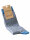 gestreifte Socken Dunkelblau-Natur-Denim