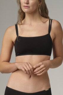 Bustier schwarz 42