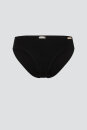 Mini Slip aus 100% Biobaumwolle schwarz 36