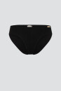 Mini Slip aus 100% Biobaumwolle schwarz 38