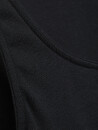Unterhemd aus 100% Baumwolle schwarz 40