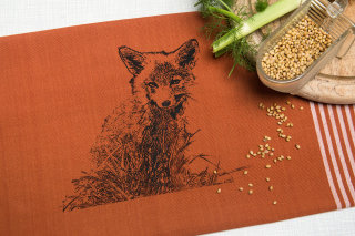 Geschirrtuch Junger Fuchs, foxy