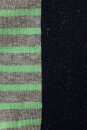 D/H-Socke geringelt dkl.orange-coke-rasen