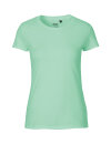 Klassisches Fairtrade-Bio-Frauenshirt dusty mint M
