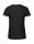 Fairtrade-Bio-Frauenshirt mit V-Ausschnitt schwarz
