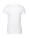 Fairtrade-Bio-Frauenshirt mit V-Ausschnitt weiß