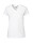 Fairtrade-Bio-Frauenshirt mit V-Ausschnitt weiß M