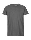 Männer Fit T-Shirt dark heather L