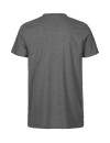 Männer Fit T-Shirt dark heather XL