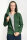 Frauen-Zip-Hoody aus fair gehandelter Biobaumwolle bottle green