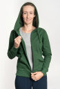 Frauen Zip-Hoodie bottle green S