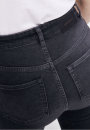 Ingaa Skinny High Waist Jeans washed down black 32/32