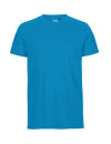 Männer Fit T-Shirt sapphirblau