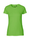 Klassisches Fairtrade-Bio-Frauenshirt Lime
