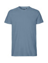 Männer Fit T-Shirt dusty indigo M