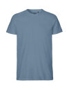Männer Fit T-Shirt dusty indigo L