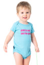 Babybody pink is not just for girls! hellblau 12-18...