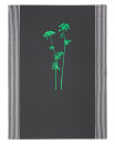 Handgewebtes Geschirrtuch Dill graphit