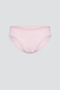 Jazz-Pants low cut geringelt rosa-natur 36