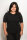 Frauen T-Shirt halblange Ärmel schwarz