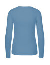 Basic-Longsleeve aus Fairtrade-Bio-Baumwolle dusty indigo S