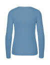 Basic-Longsleeve dusty indigo M